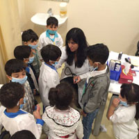 Nursery School visits Burjeel Medical Centre - Deerfields