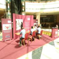 Burjeel Medical Center – Al Shahama, partnered with Al Raha Mall  in celebration of International World Heart Day